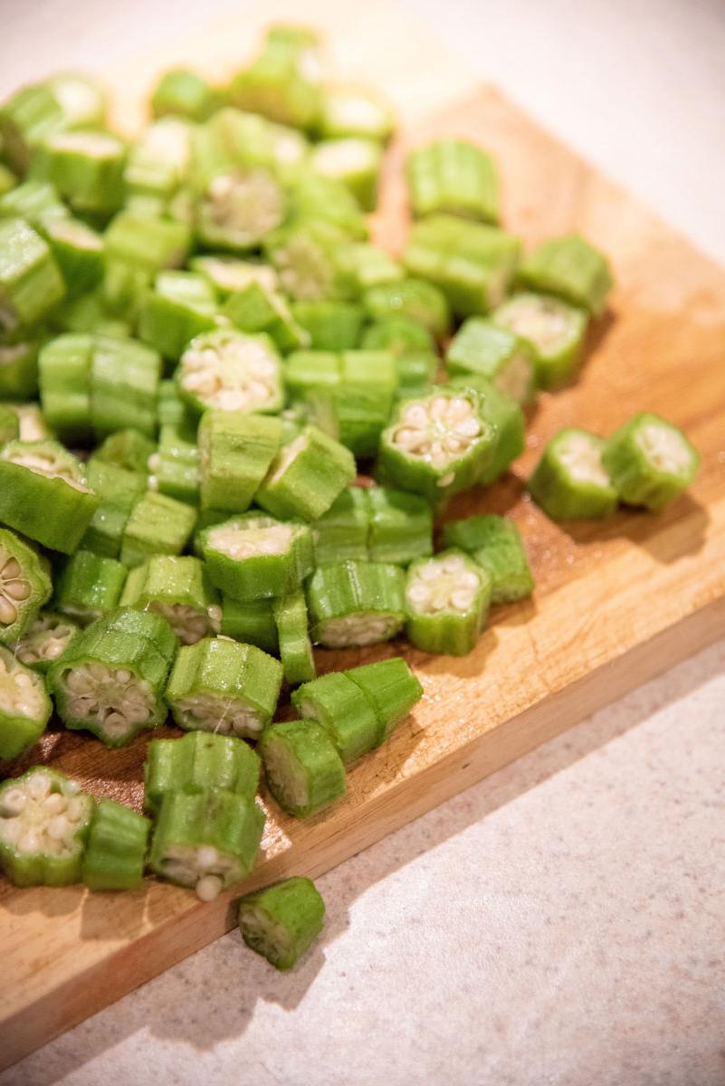 Mommy & Me: Air Fryer Okra